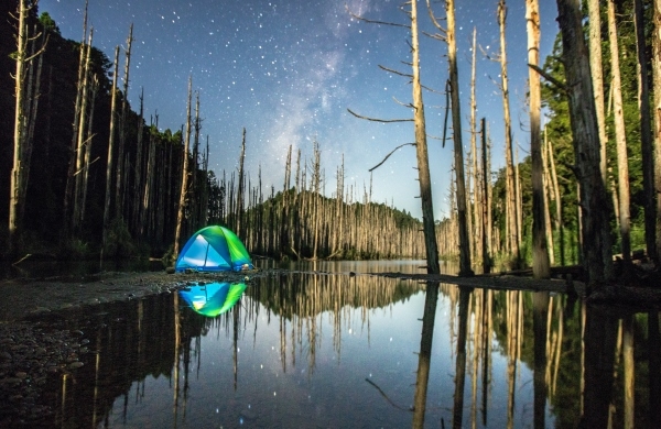 湖光山景水岸星空 水漾森林登山攝影講座