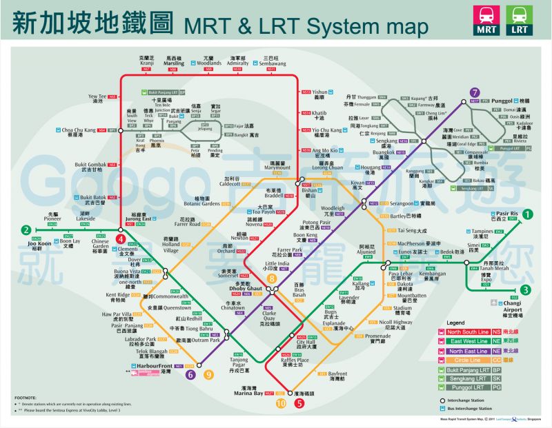 图片来源:新加坡地铁smrt官方网站