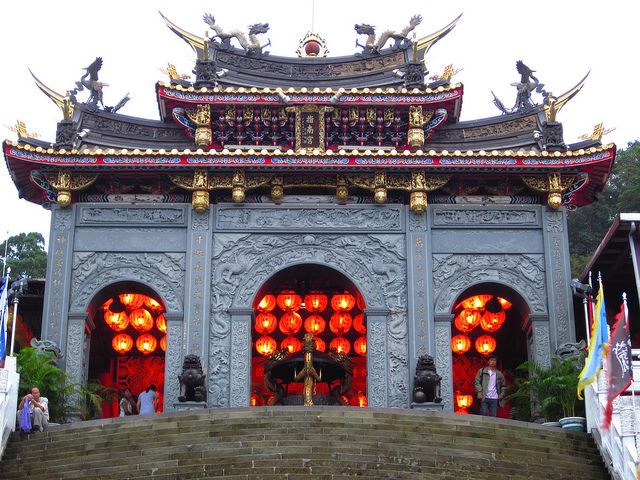 指南宮為台灣道教聖地,主祀八仙中的呂洞賓而得名(圖片來源-Ken Marshall)