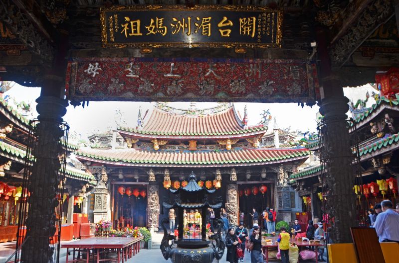鹿港天后宮創建於明末清初,是台灣唯一奉祀湄洲祖廟開基媽祖神尊的廟宇(圖片來源-欣傳媒)