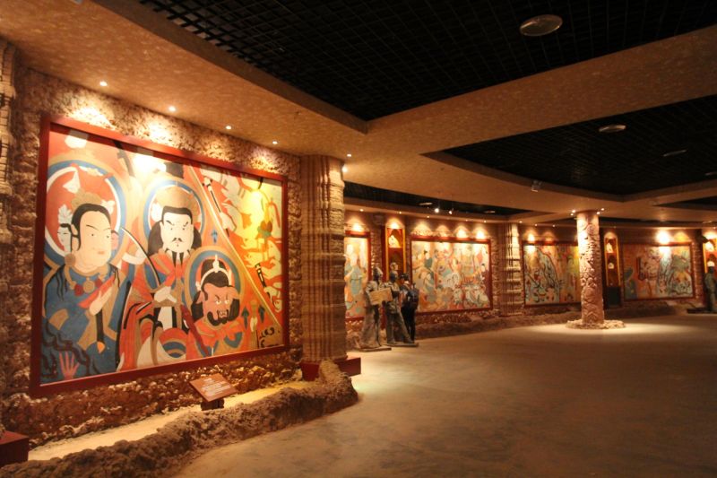 火焰山展示廳 (劉士銘/攝影)