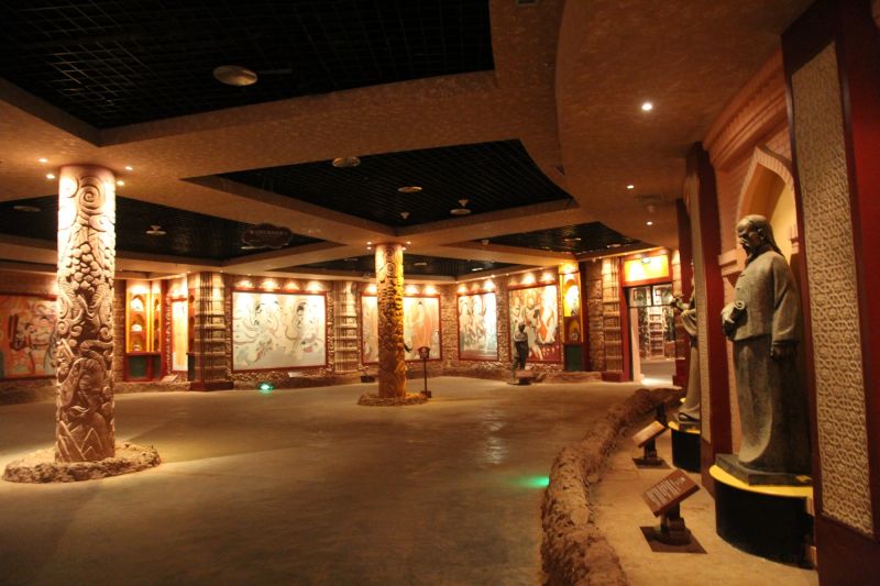 火焰山展示廳 (劉士銘/攝影)