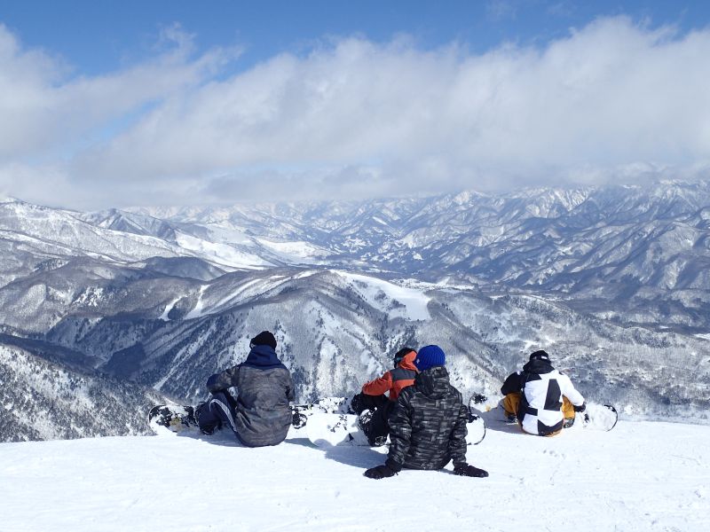 白馬八方尾根雪場(娜塔蝦 攝)