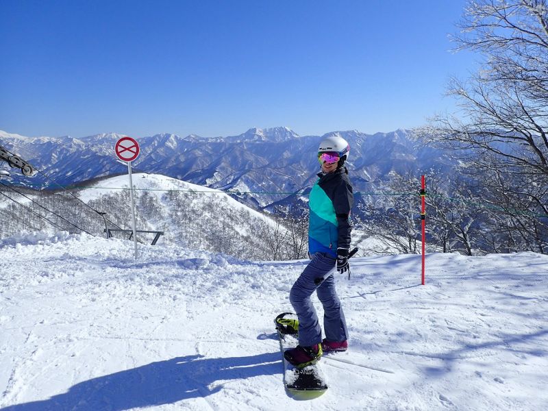 白馬Cortina雪場(娜塔蝦 攝)
