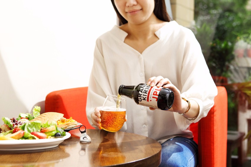 好喝的精釀啤酒在這裡!GRAND KIRIN精釀啤酒廣口瓶、易拉環與手繪酒標好感性