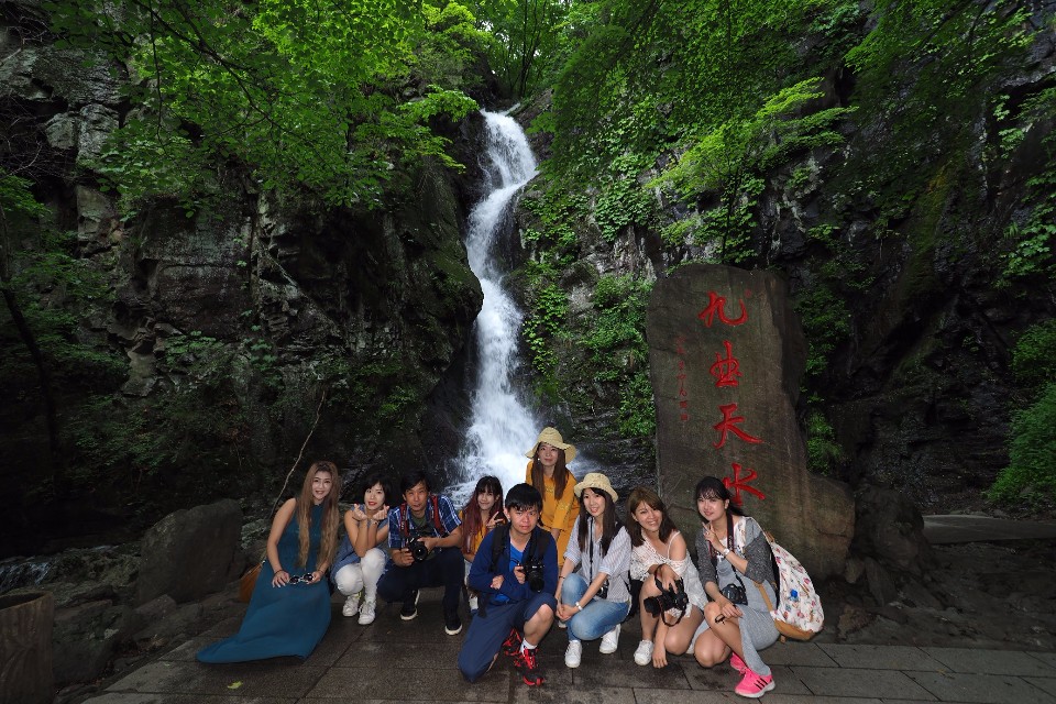 青山溝風景名勝區。(圖 廖苡安)