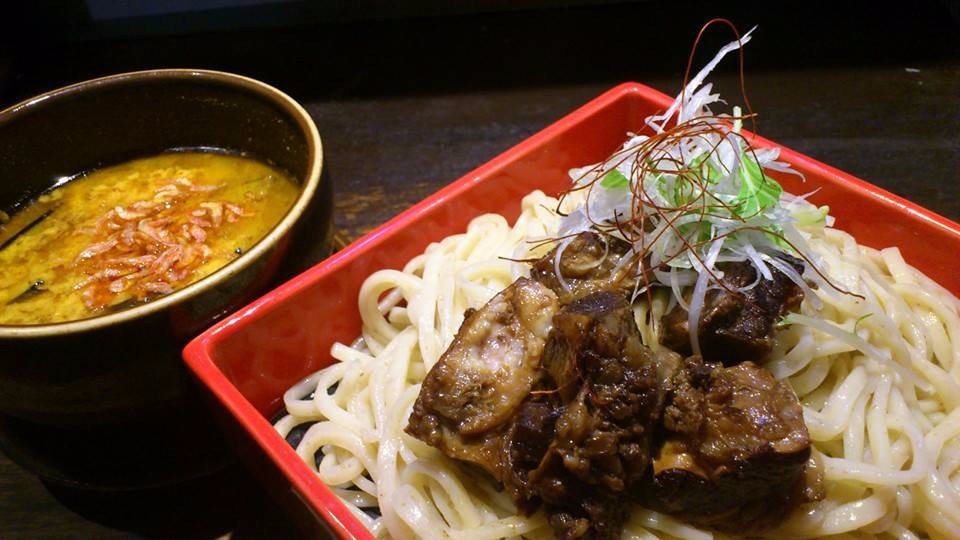 採用北海道麵粉製作的美味沾麵。(圖片來源/鷹流FB粉絲團)
