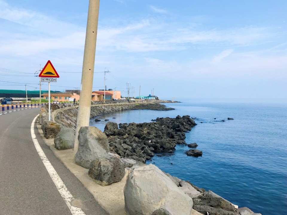 30KM海景還看不夠呢!已經快要回到終點了!( photo by 百穗 )