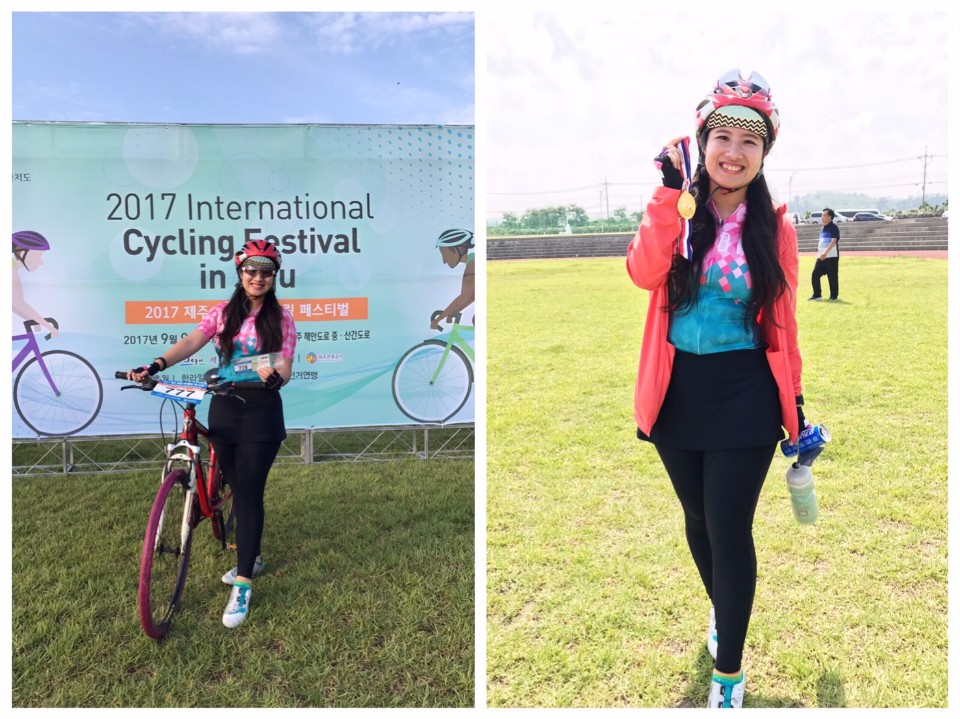 不管30KM休閒組或是60KM競賽組,都可以獲得紀念獎牌收藏喔!( photo by 自行車筆記 小T )