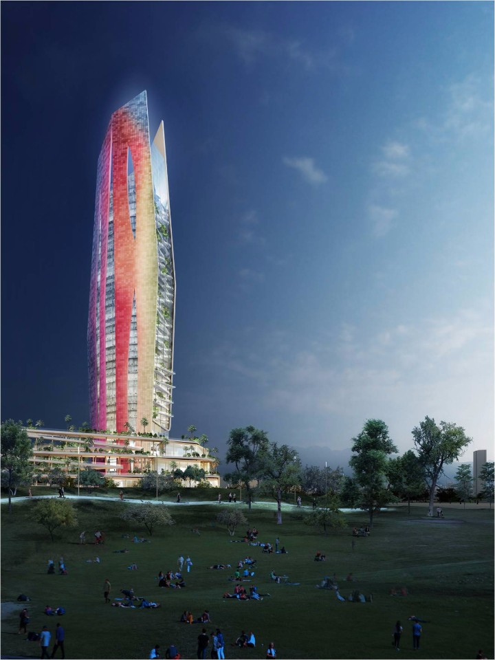 劉培森建築師事務所+法國建築師波宗巴克提案;圖片提供/台中市政府