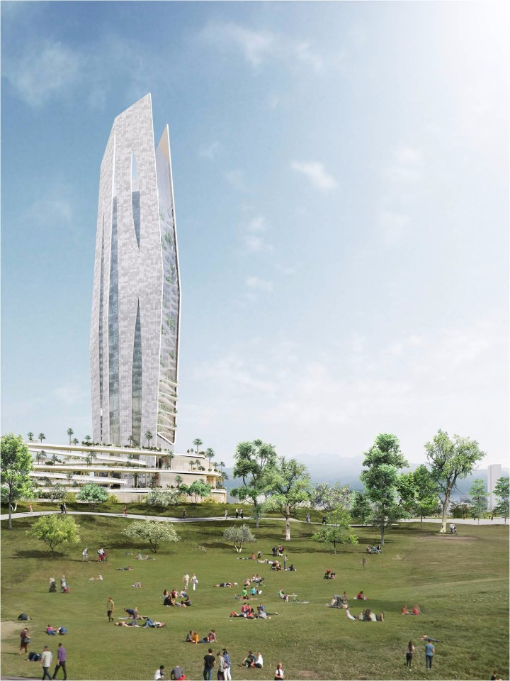 劉培森建築師事務所+法國建築師波宗巴克提案;圖片提供/台中市政府