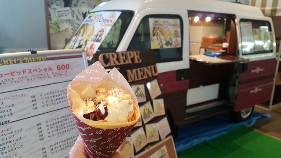 邱比特的可麗餅是Benson教練難忘的雪場美食(Benson教練提供)
