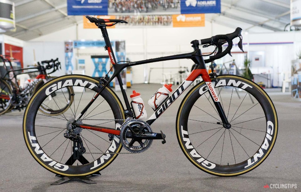 Team Sunweb Giant TCR Advanced SL(翻攝自cyclingtips)