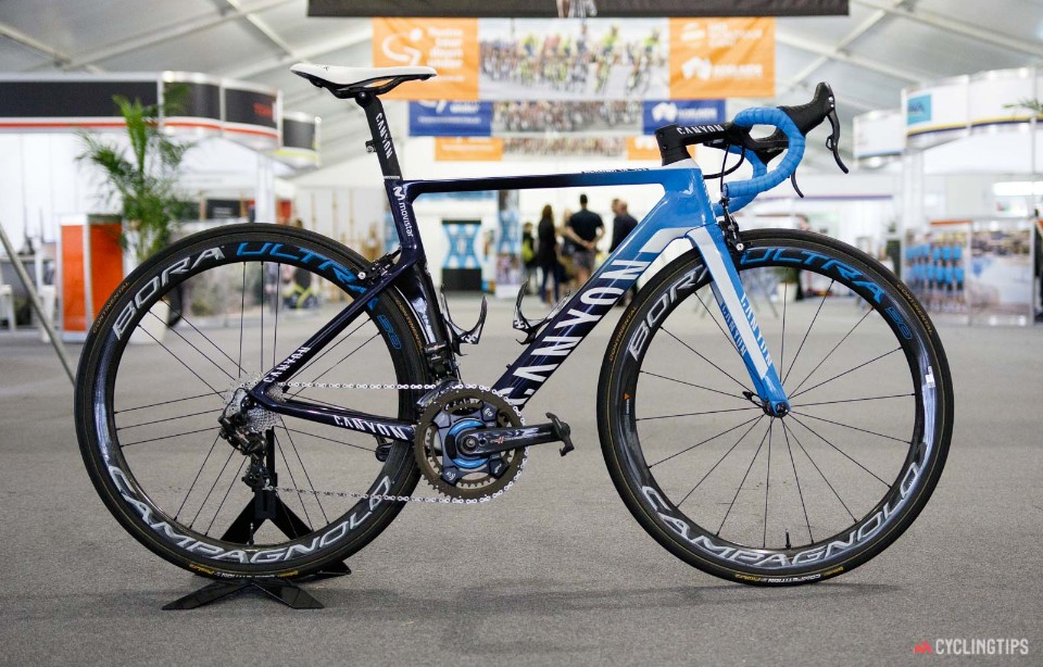 Movistar Canyon Aeroad CF SLX(翻攝自cyclingtips)