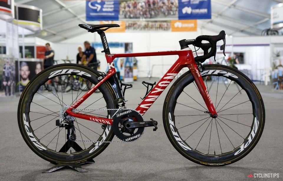 Team Katusha-Alpecin Canyon Aeroad CF SLX(翻攝自cyclingtips)