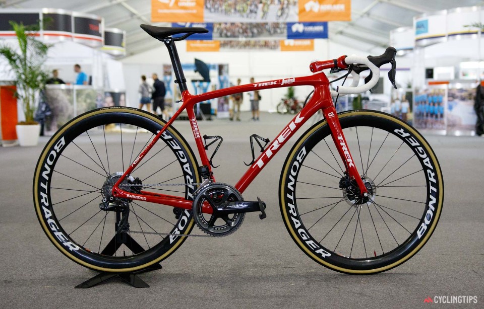 Trek-Segafredo Trek Emonda Disc(翻攝自cyclingtips)
