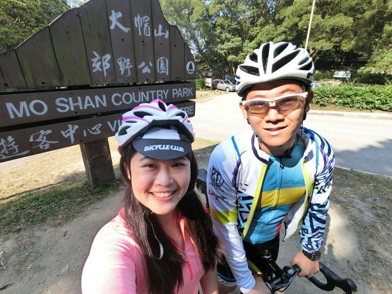 沿路一直陪在我後頭的助教Eric。(哈哈提供)