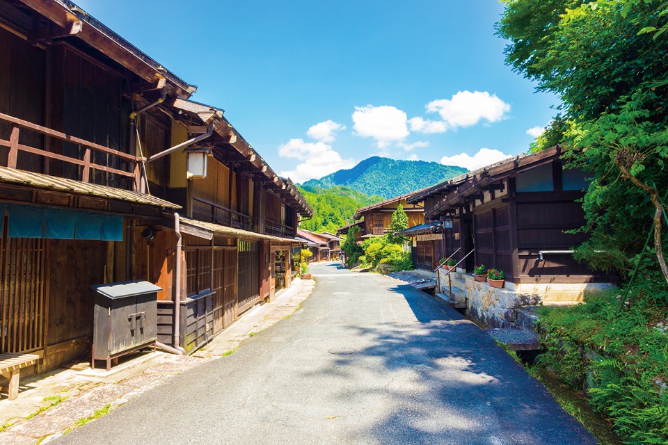 妻籠宿比起馬籠宿更加寧靜,商店也少了一些,卻成為另一種吸引人的特色。(Photo│123RF)