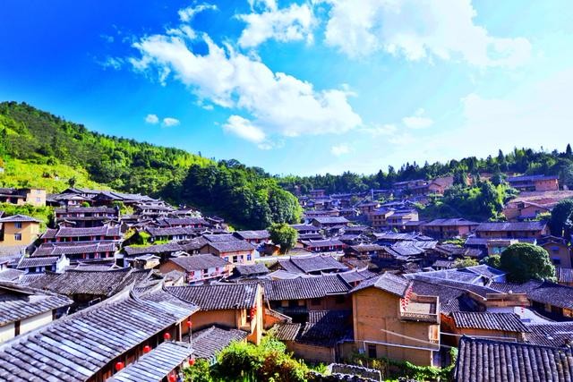 尤溪桂峰村,宛如一片夢中仙境