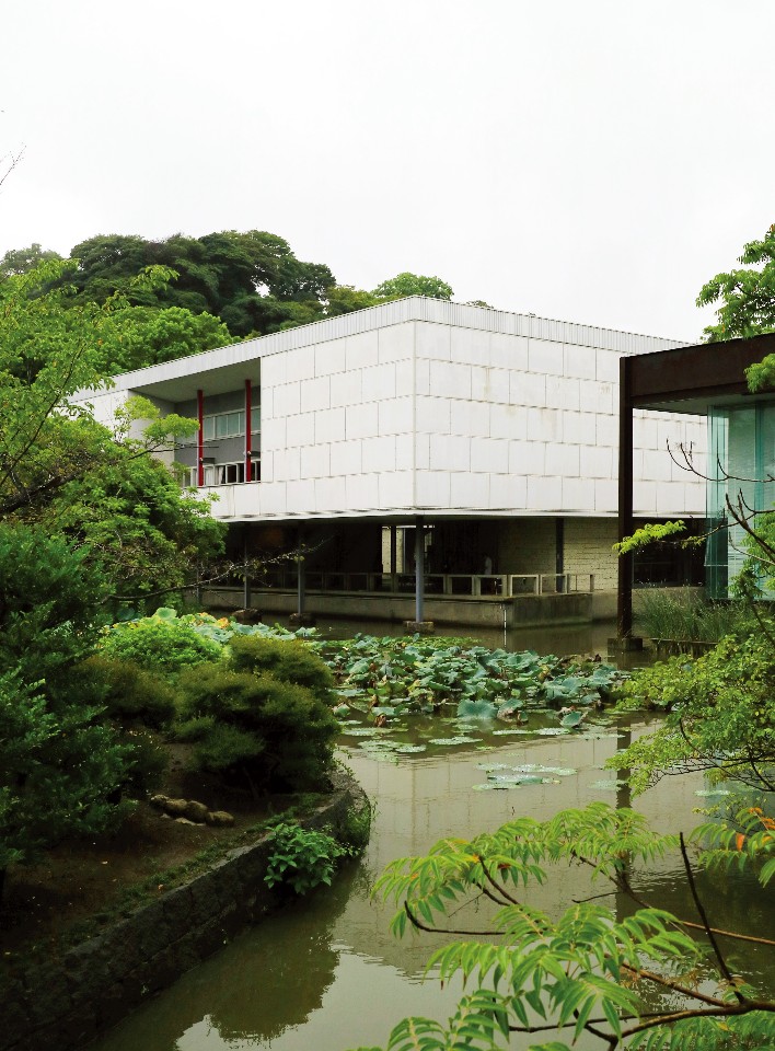 神奈川縣立近代美術館 聽見雨、風、陽光、大自然的地方