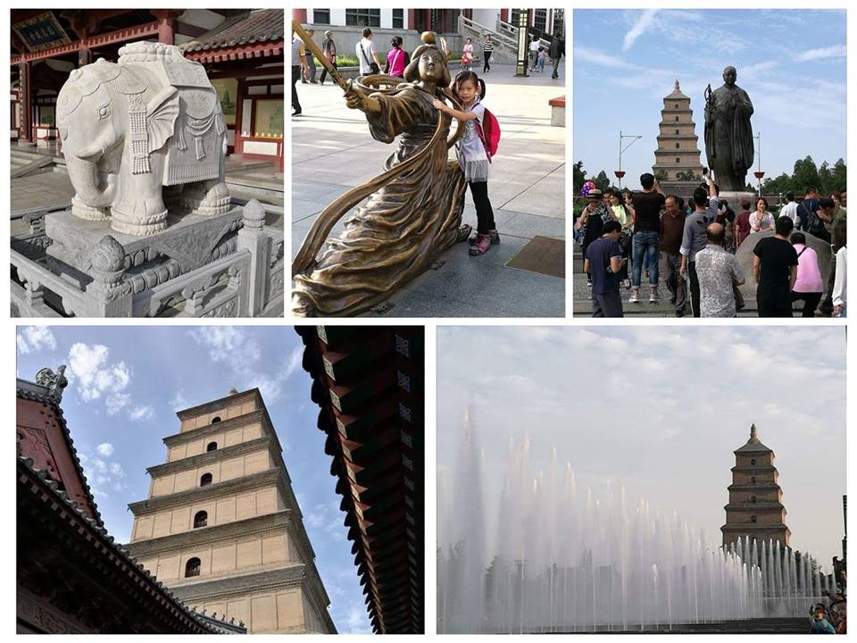 【西安景點】雁塔區 大雁塔 千年佛塔VS現代公園 宜古宜今漂亮景區