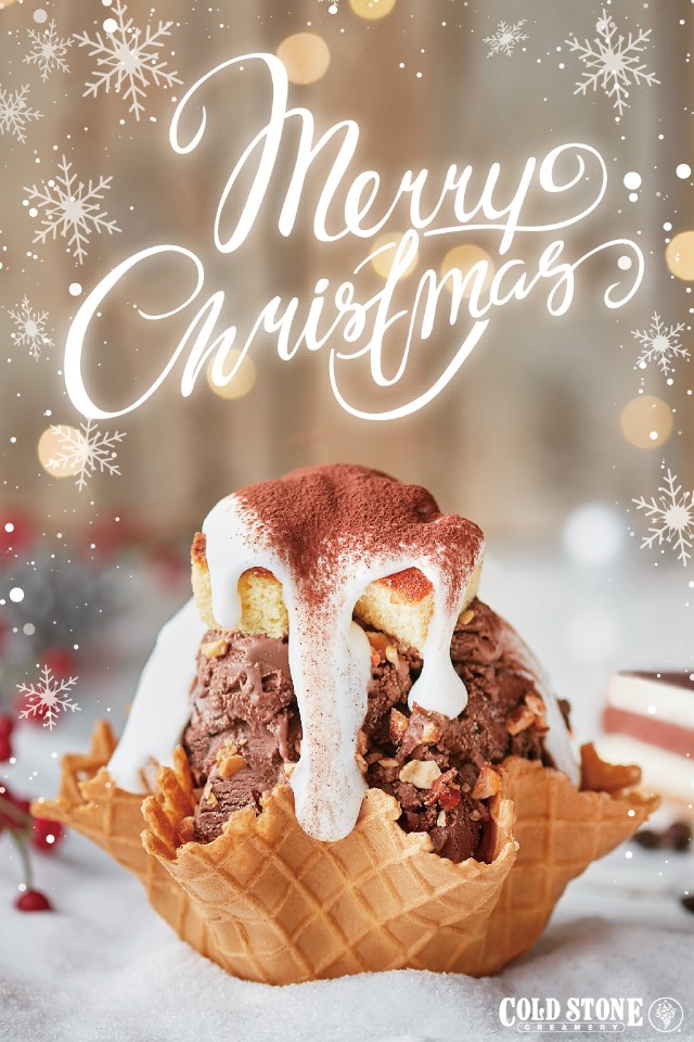 微醺奢華大人風味!COLD STONE使用巧克力界精品 推出香醇濃郁冬日冰品「白雪奇緣 」