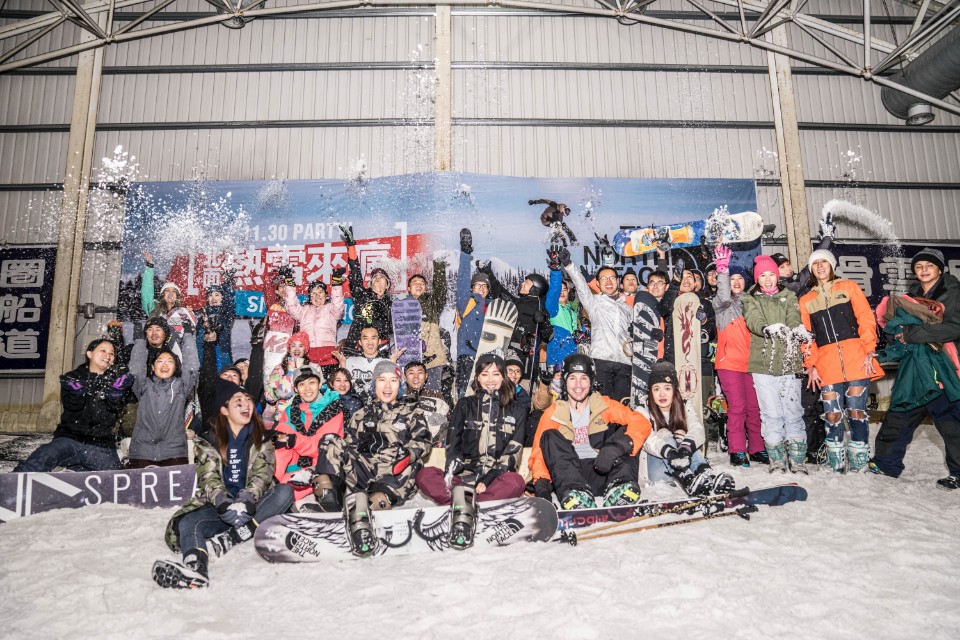 The North Face北面熱雪來瘋PARTY實錄