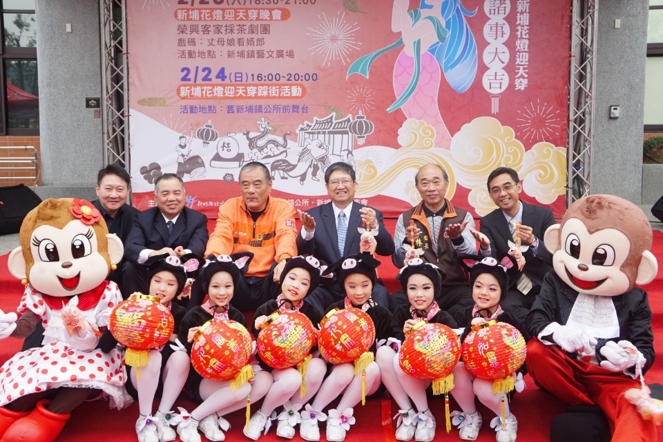 2019新埔花燈迎天穿 全台唯一「會動」的花燈?!