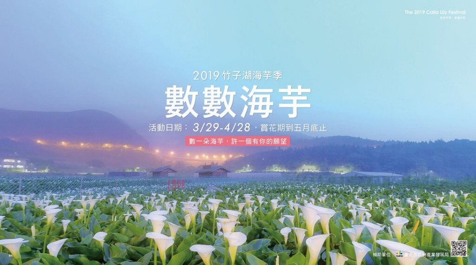 【活動】2019竹子湖海芋季 3/29~4/28 (時間、活動、陽明山交通 懶人包)