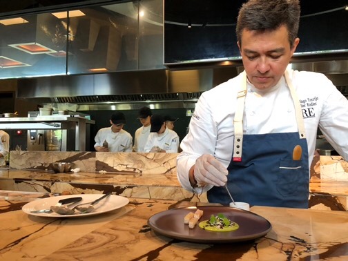 法式創意解構哥倫比亞經典料理 與最佳年輕廚師Torrijos相遇花蓮瑞穗春天