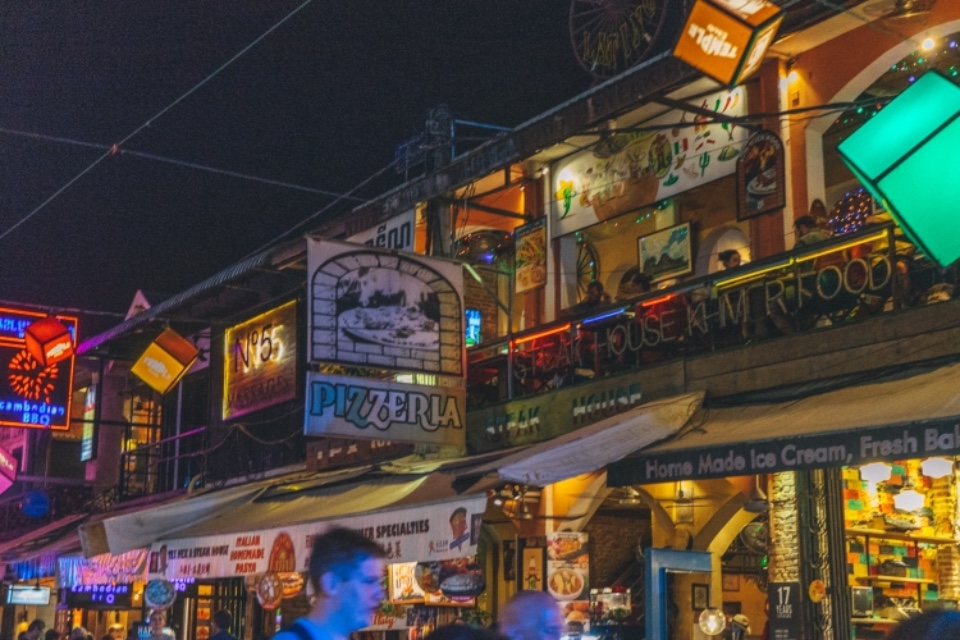 柬埔寨 暹粒 夜市 酒吧街 PUB STREET