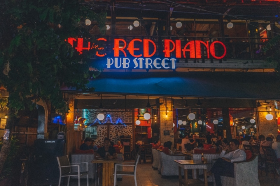 柬埔寨 暹粒 夜市 酒吧街 PUB STREET