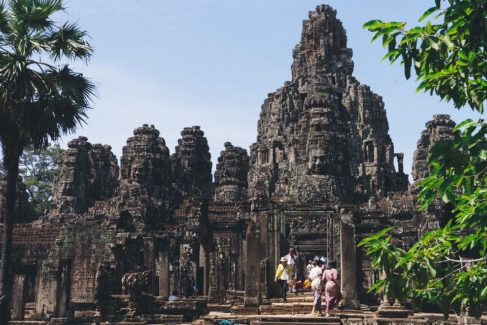 柬埔寨暹粒 巴戎廟 高棉的微笑 BAYON