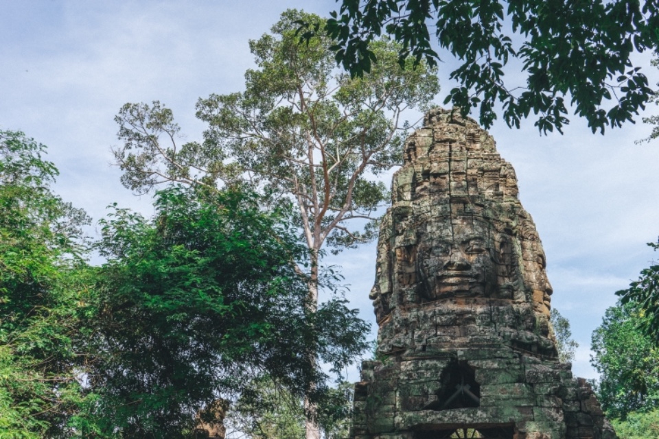 柬埔寨暹粒 巴戎廟 高棉的微笑 BAYON
