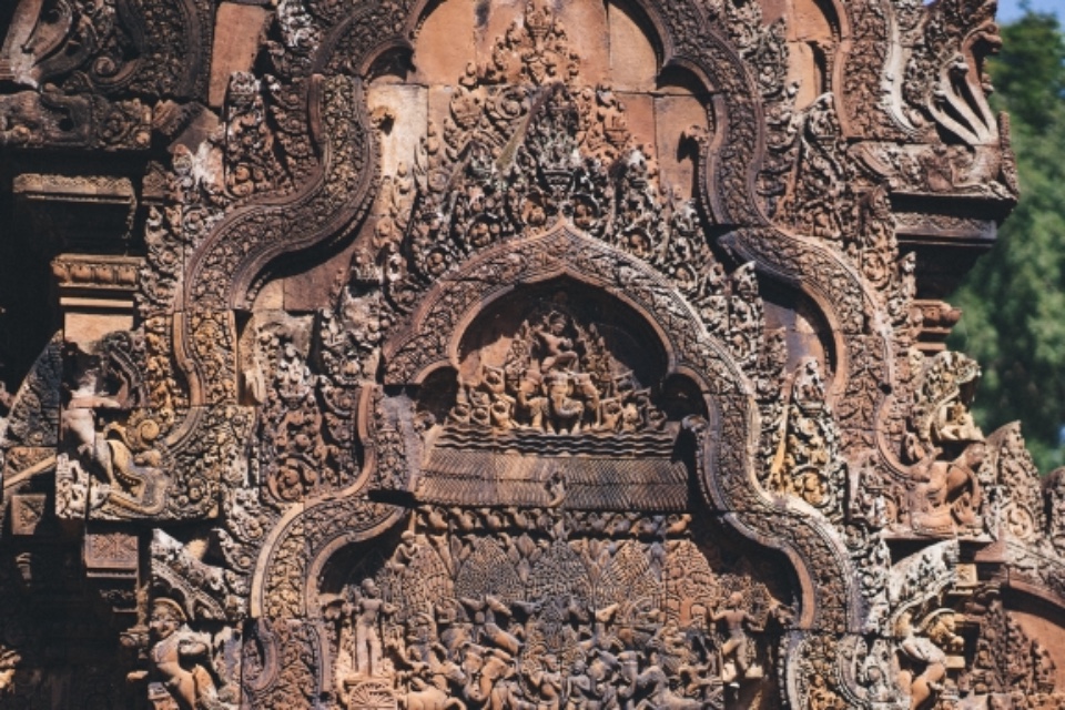 班蒂斯蕾 女王宮 柬埔寨 暹粒 Banteay Srei