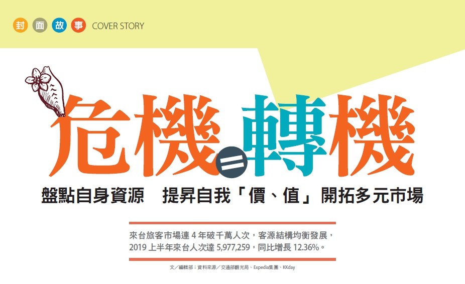 封面故事/危機=轉機!2019上半年來台成長12.36% 後續挑戰如何接招