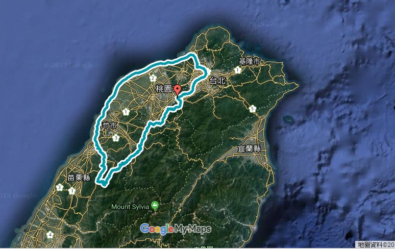 【一日系列路線收藏】只要你畫得出來 我XX就騎得完!