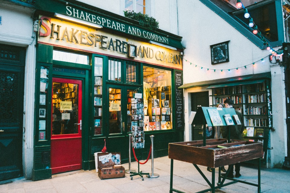 莎士比亞書店 Shakespeare and Company 法國巴黎