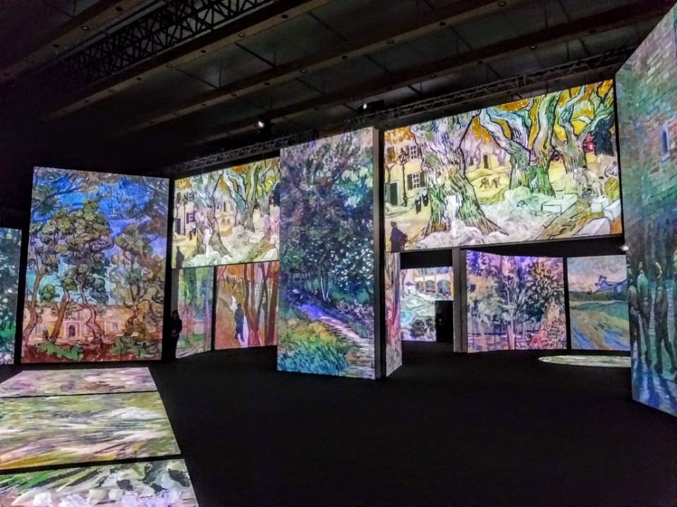 【展覽】「再見梵谷-光影體驗展」沉浸式光影藝術展,「視覺、聽覺、嗅覺」多重感官體驗饗宴
