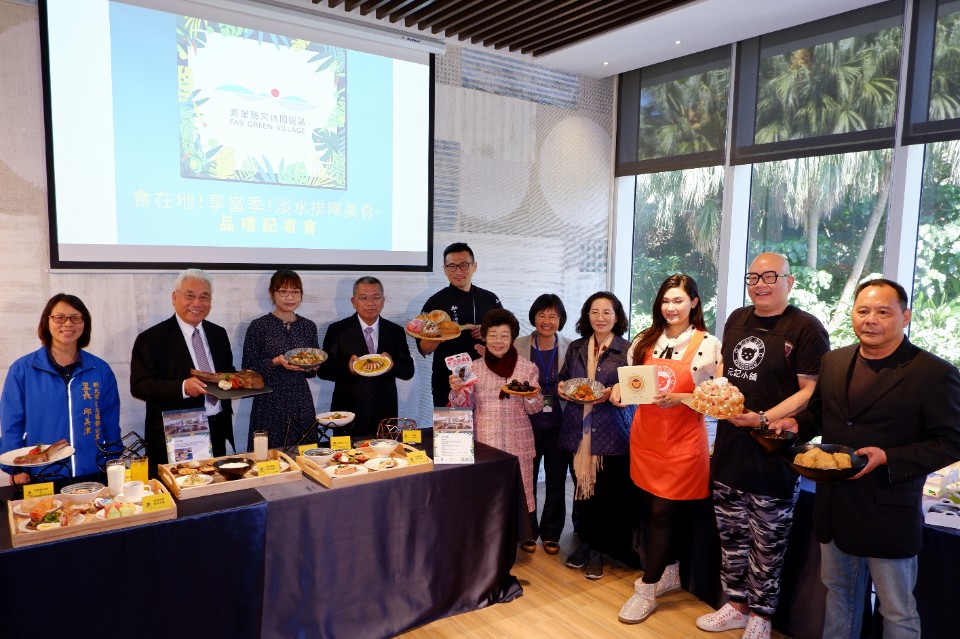 國旅振興/做好防疫、主動出擊 滬尾藝文休閒園區邀民眾嚐淡水美食、賞景舒緩身心