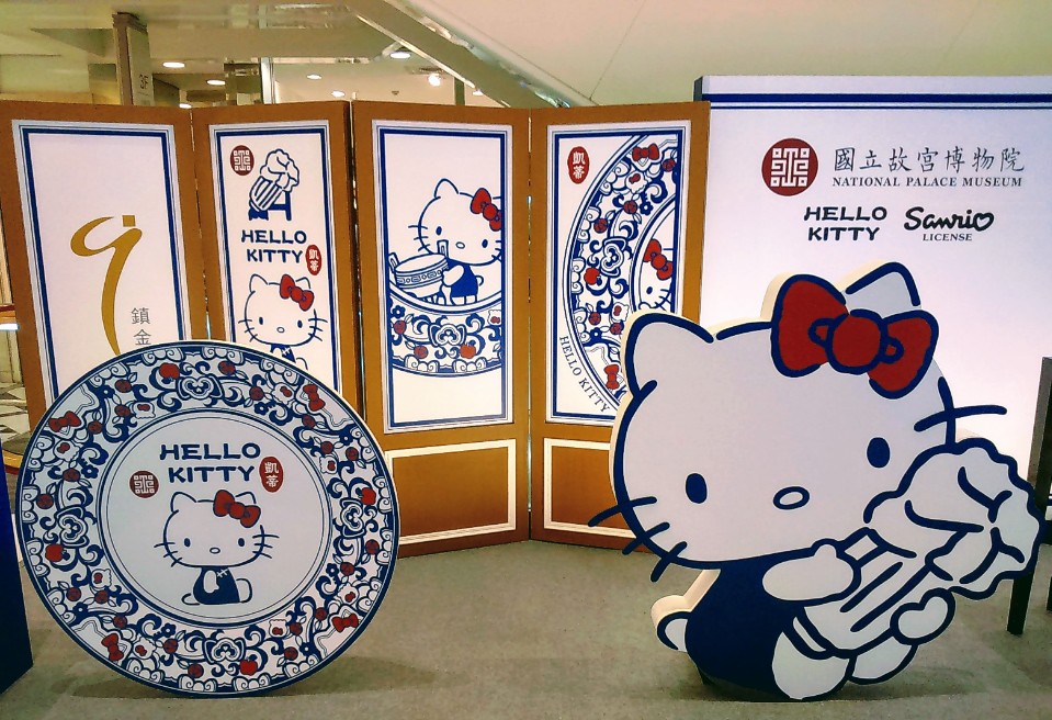 【展覽】Just Gold「Hello Kitty 嬉遊故宮」,台北忠孝Sogo百貨賣萌