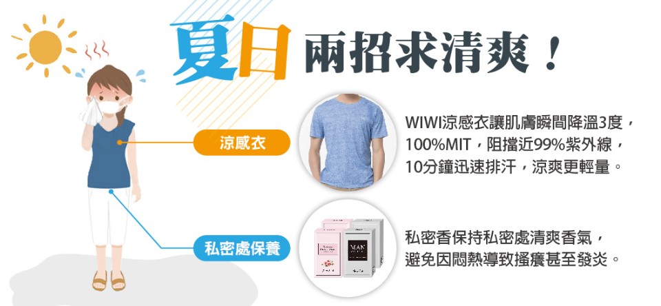 溽暑來臨病症再起 上下雙效讓你清爽一夏
