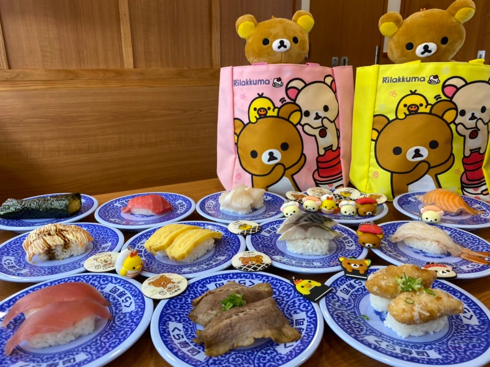 藏壽司雙新店開幕 首度插旗台南、信義蛋黃區再多一店!呆萌拉拉熊特別賞玩偶再度出沒