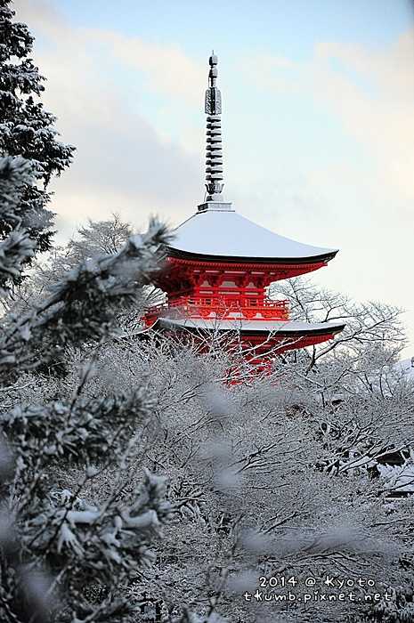 [京都.雪景] 雪化妆的清水寺-欣日本-欣传媒旅游频道