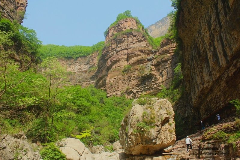 宝儿 河南安阳.林州太行大峡谷,桃花谷,太行天路,.