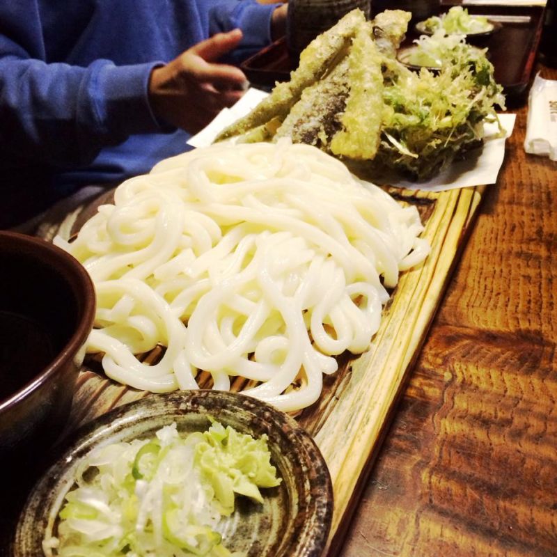 群馬縣由於水質純淨,因此相當值得到此一嘗蕎麥麵的Q彈滋味。(土井健司提供)