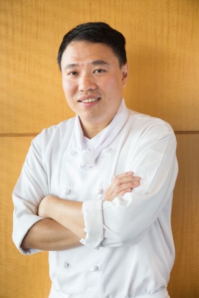 台北喜來登大 飯店點心房副主廚黃伯渝。(蘇國輝攝)