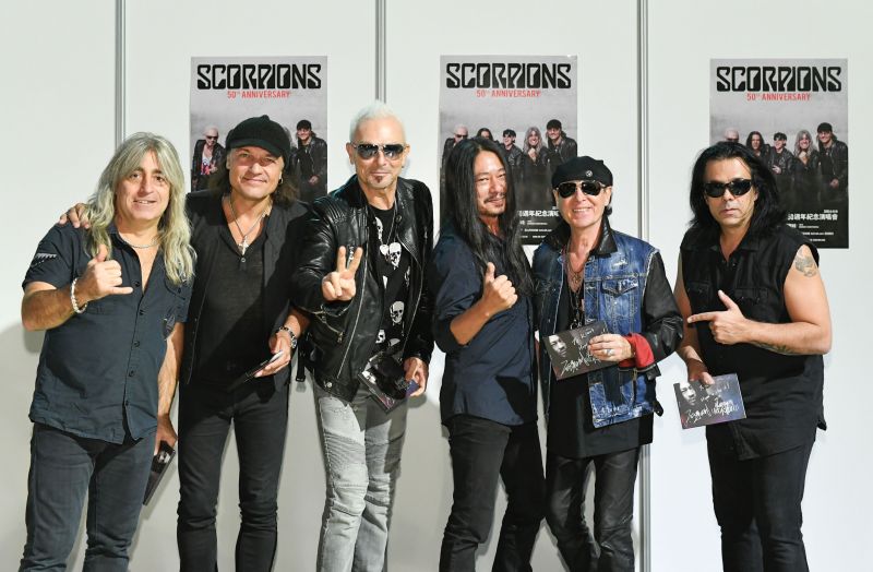 Scorpions出道50周年纪念演唱会 台湾知名乐手