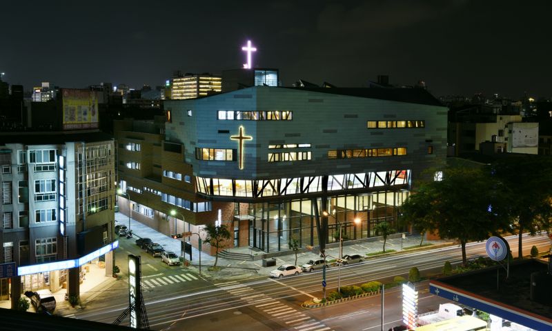 台灣基督長老教會忠孝路教會,立聯合建築師事務所;圖片提供/建築師雜誌社
