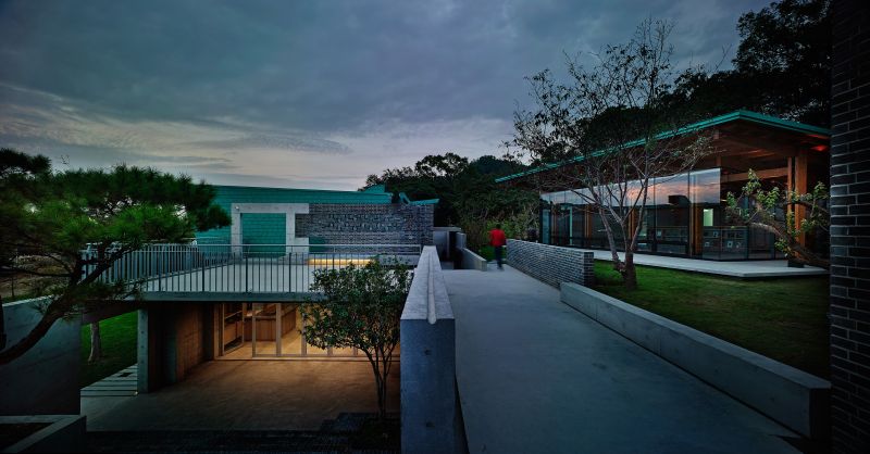 毓繡美術館,立聯合建築師事務所;圖片提供/建築師雜誌社